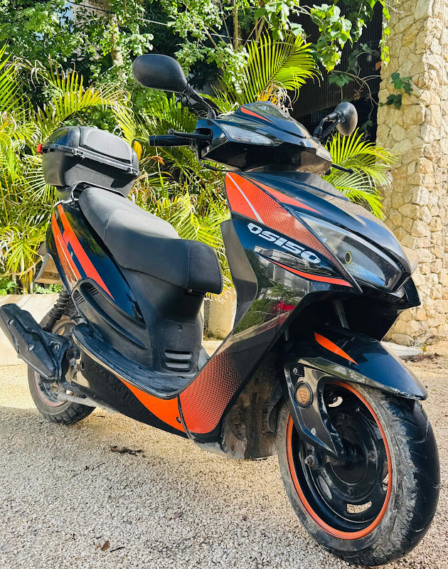 Scooter rental Tulum fleet