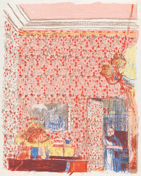 Interieur aux tentures roses I 1898   1899