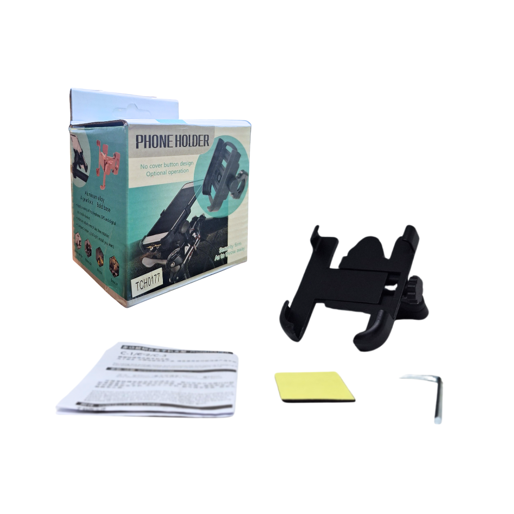 Soporte Celular Para Moto o bicicleta timon o Aluminio C-1