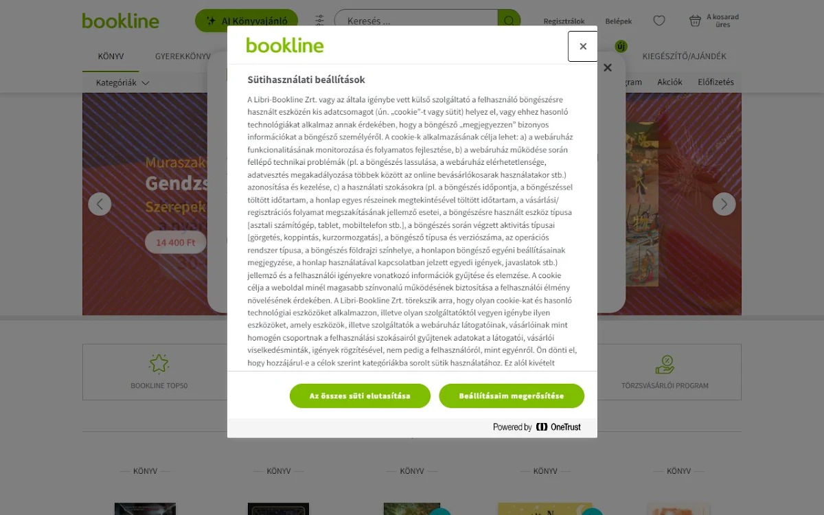 Captura de Bookline
