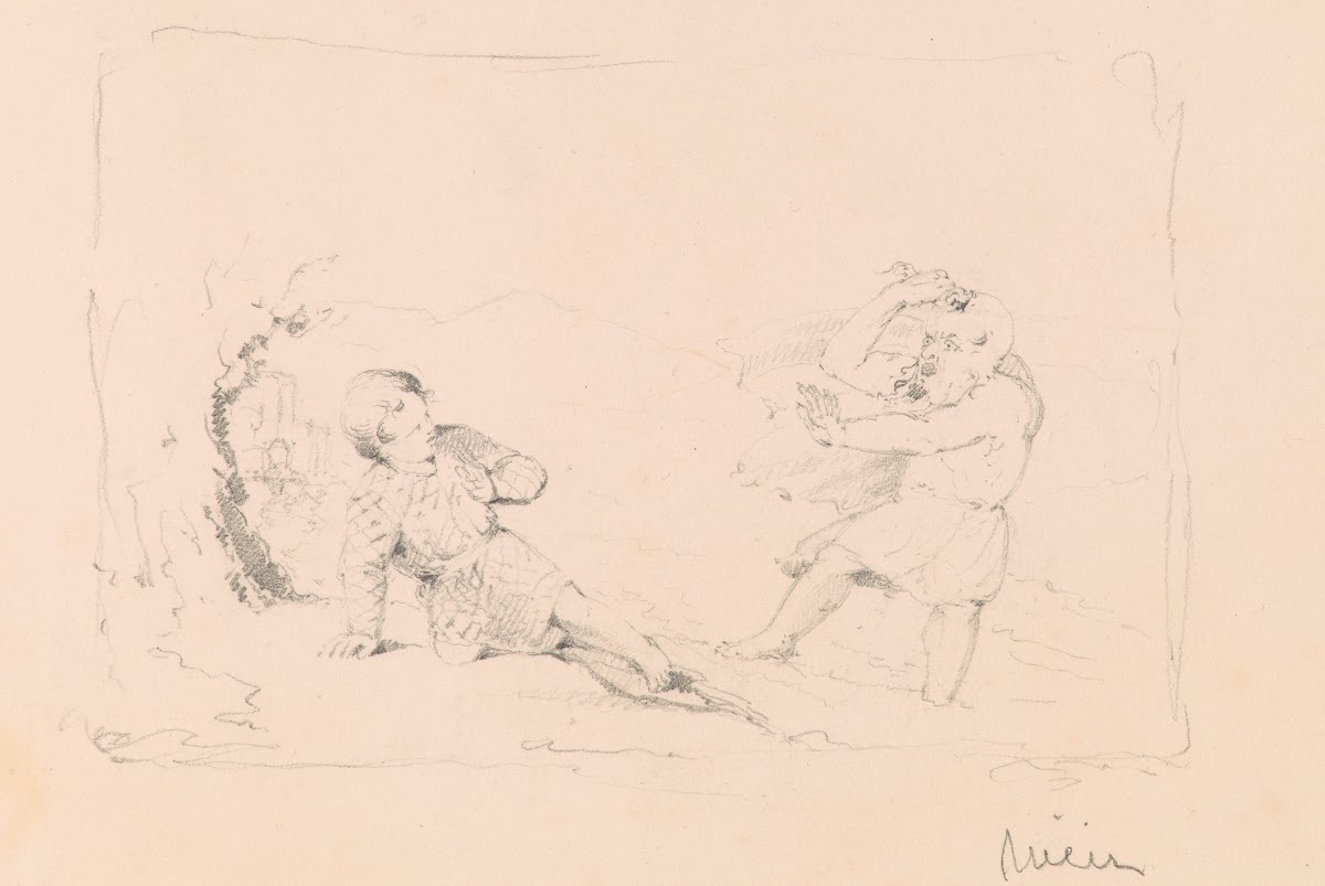 Scene from Scotts Lay of the LastMinstrel