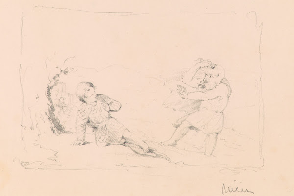 Scene from Scotts Lay of the LastMinstrel