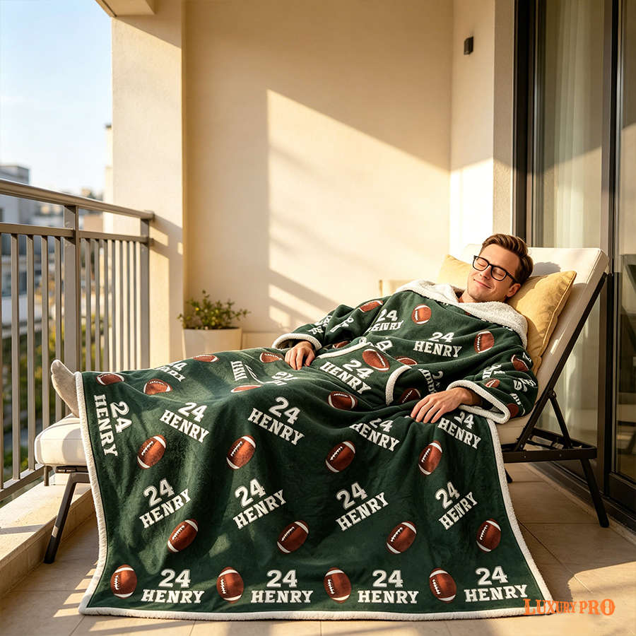 Flannel Wearable Blanket