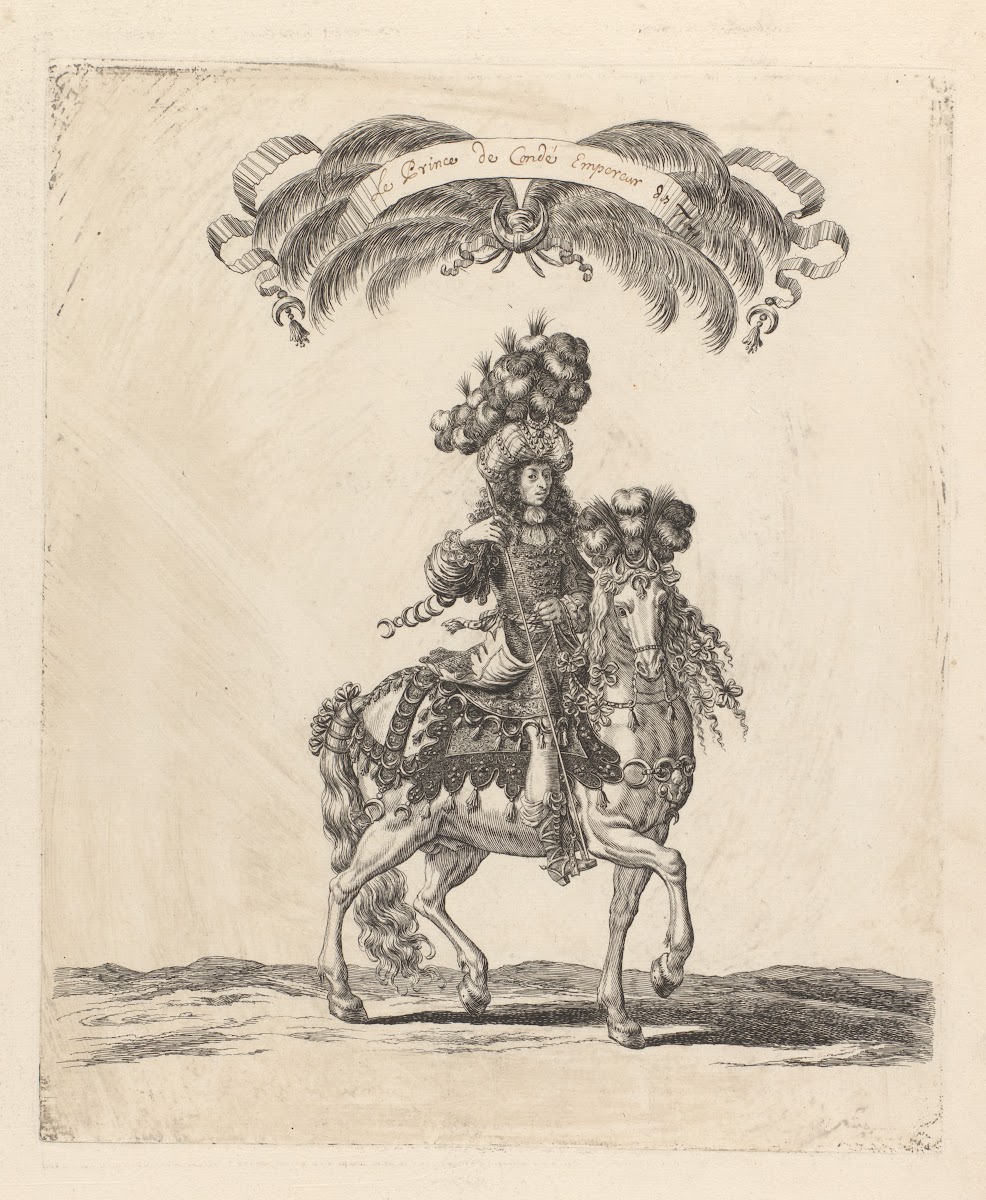 Le Prince de Condé Empereur des Turcs 1670
