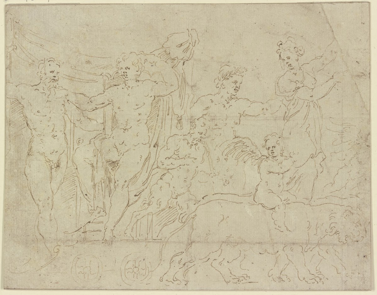 Bacchus triumph