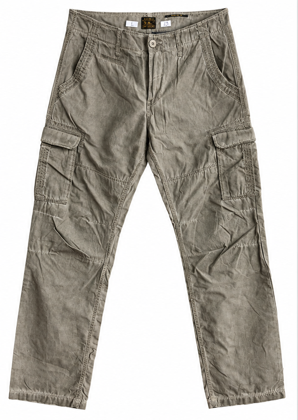 Blugi si Pantaloni - Pantaloni cargo S.Oliver verde kaki mărimea L