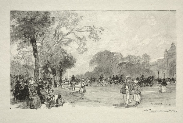 LAvenue des Champs Elysées 1890