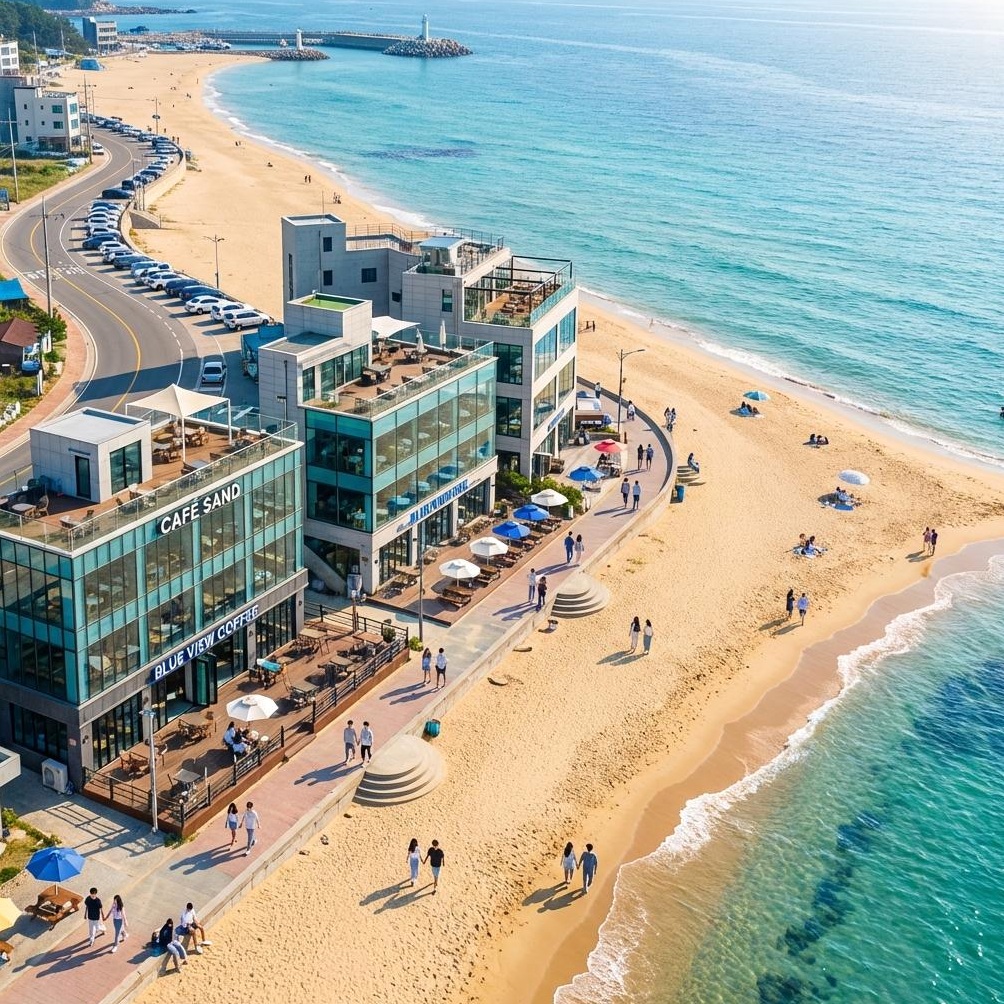 강릉 사근진해변 오션뷰 카페 완전 정복 가이드