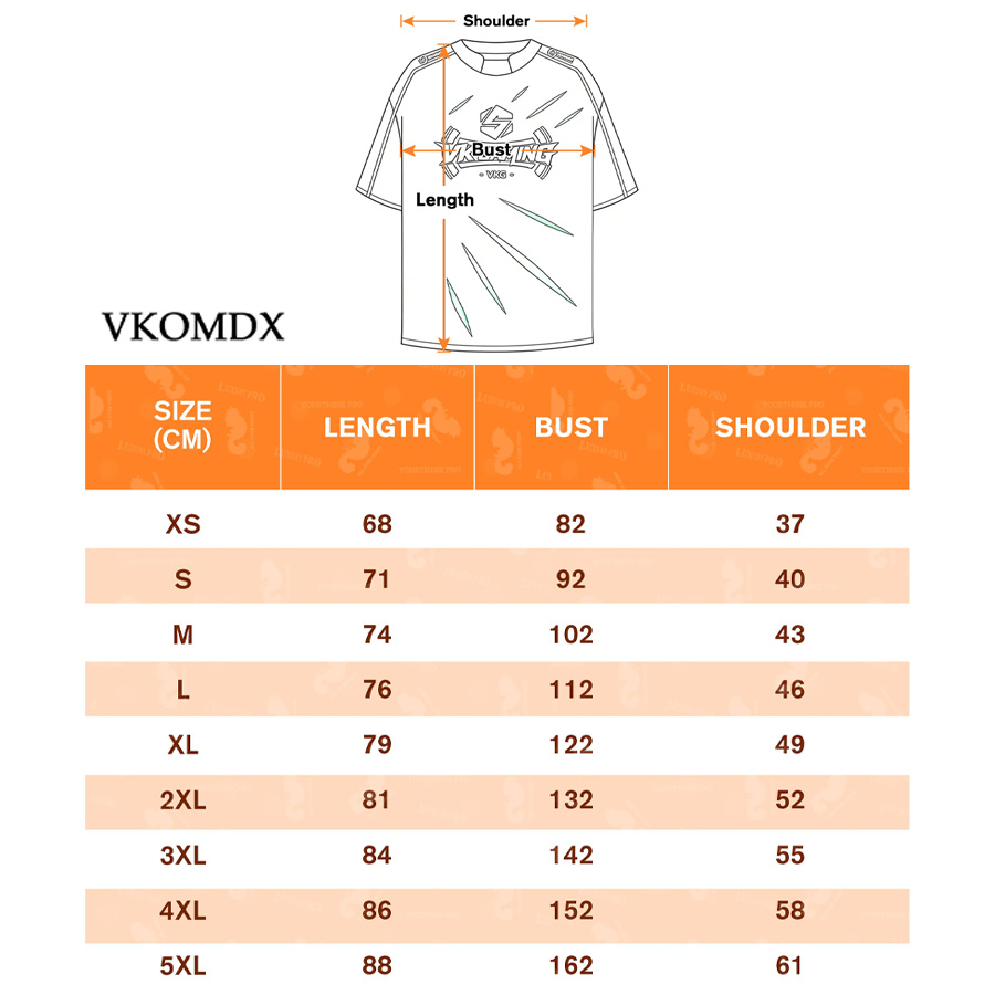 AOP VK EU Size Short Sleeve T Shirt