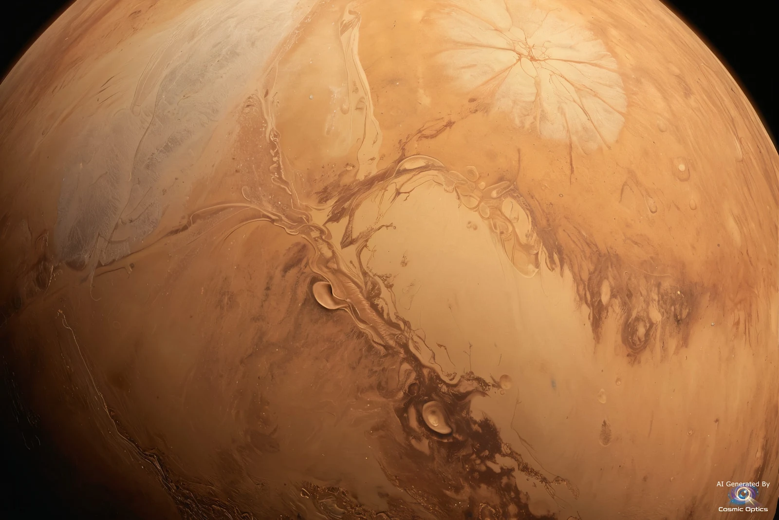 An accurate, photorealistic astronomical photograph of the dwarf planet Pluto in deep space. The sur_00016