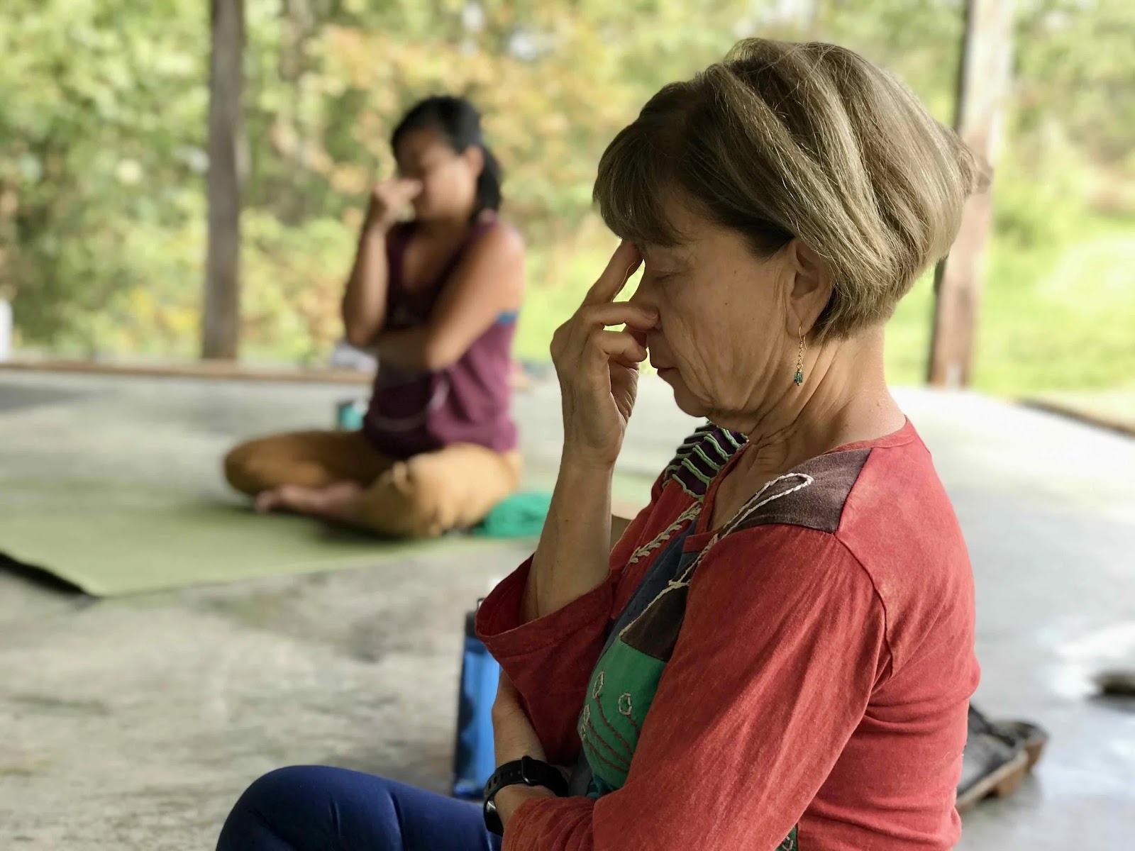 Pranayama practice