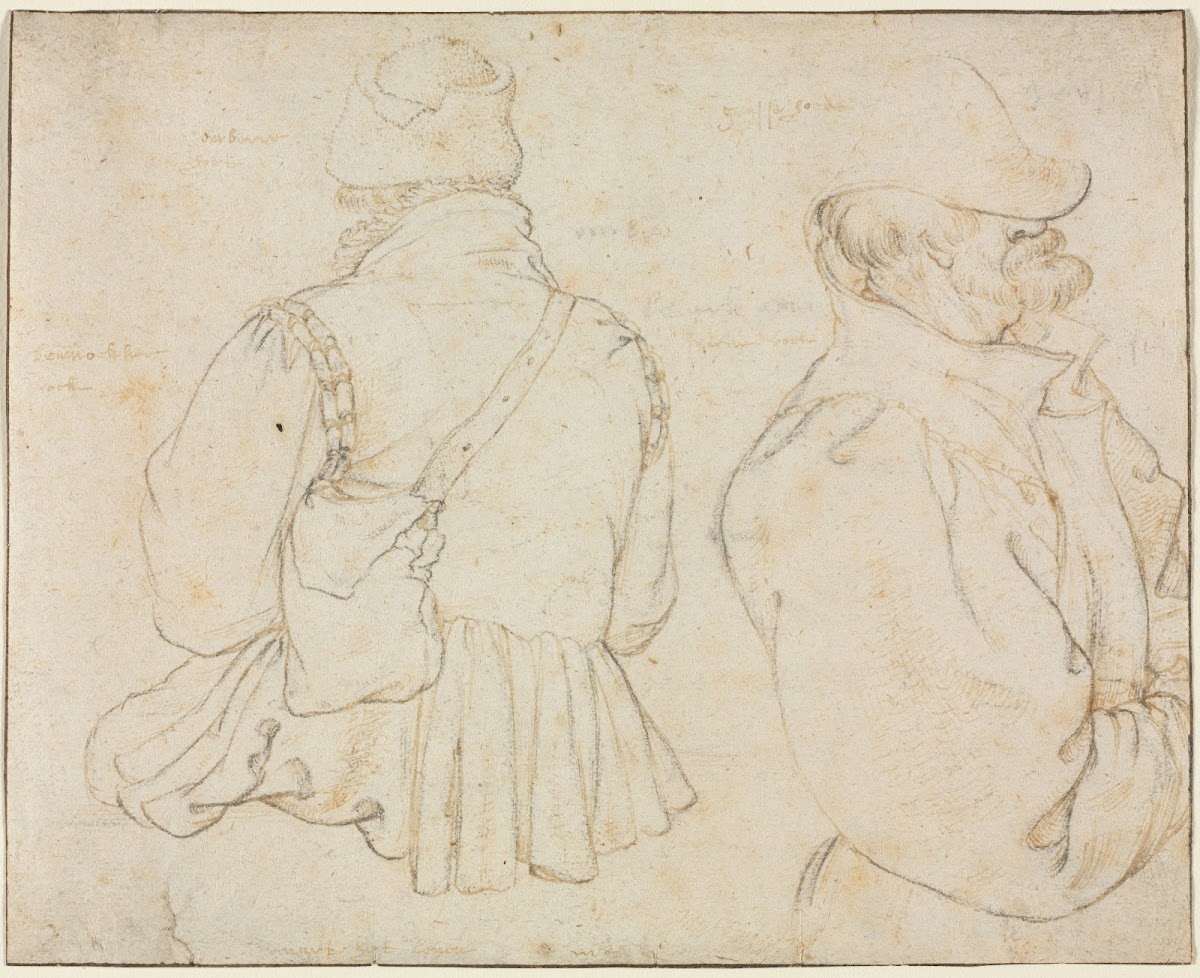 Two Bohemian Peasants in Half Length c 1605 1610