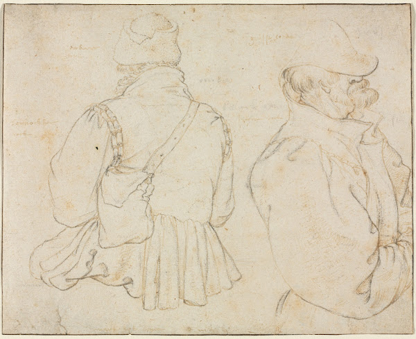 Two Bohemian Peasants in Half Length c 1605 1610