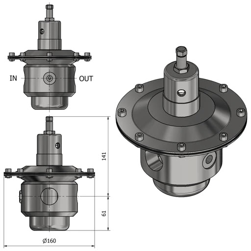 Series PHF CS3 R10 High Flow