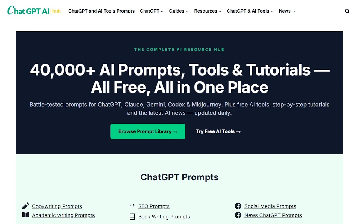Captura de 99 ChatGPT Prompts for Product Managers