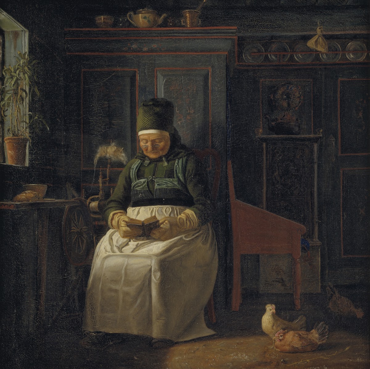 Christmas Morning in a Farmhouse 1846  1847
