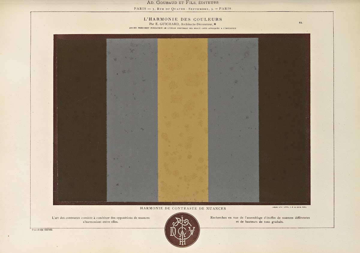 Lharmonie des couleurs  Pl049 1880