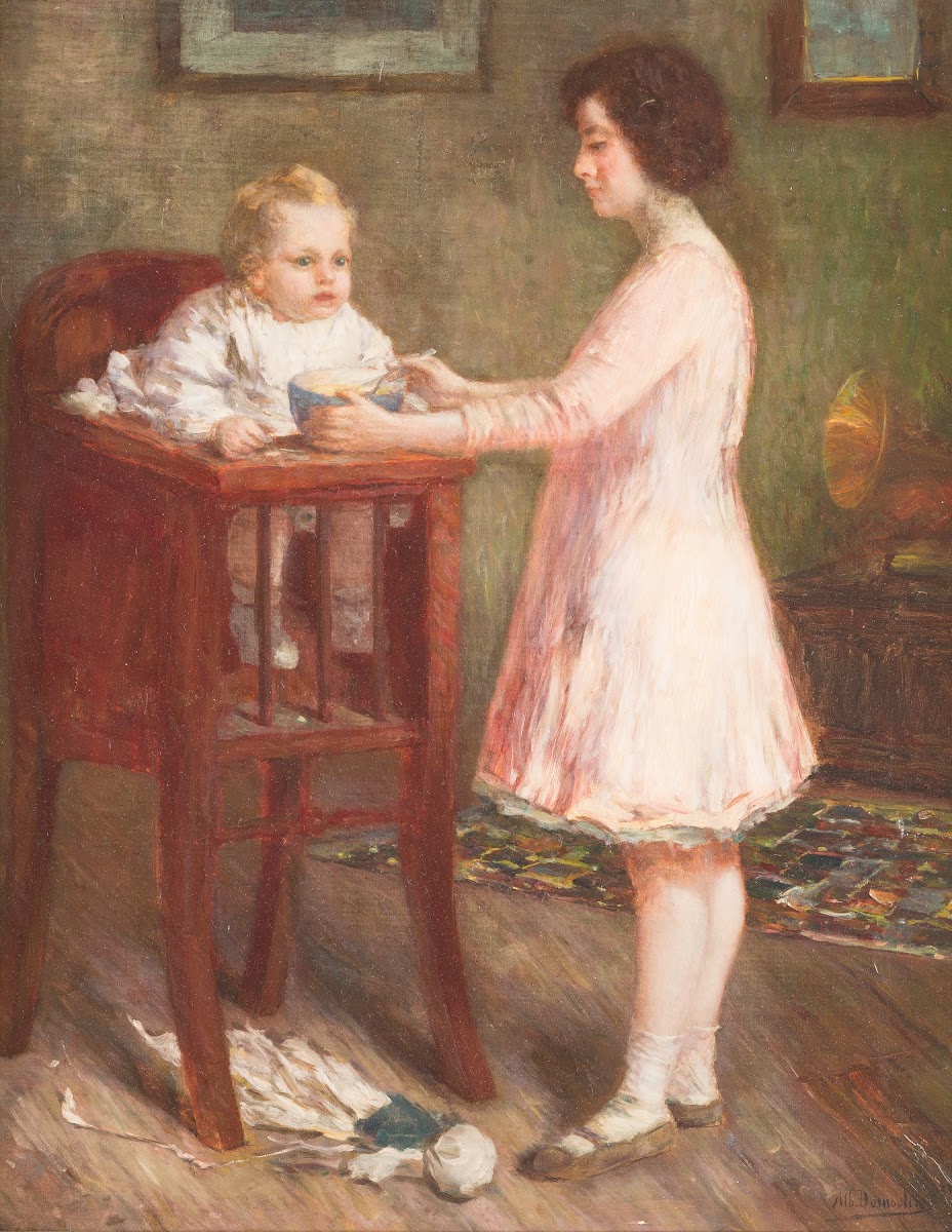 Feeding The Baby 1930