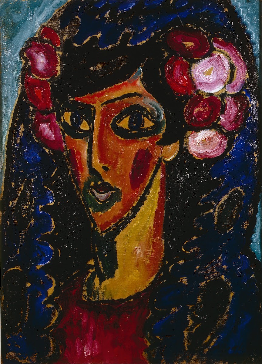 The Blue Mantilla 1913