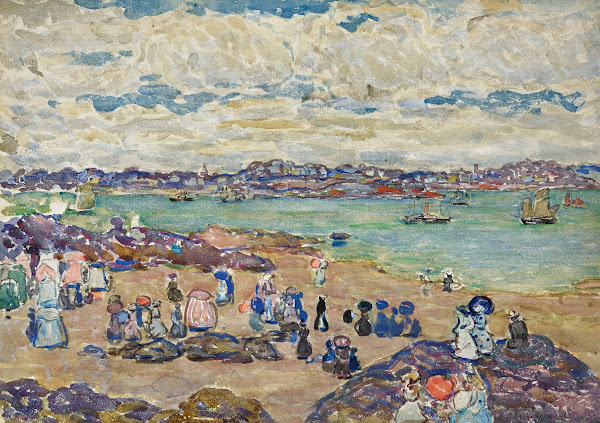 Figures on the Beach 1907