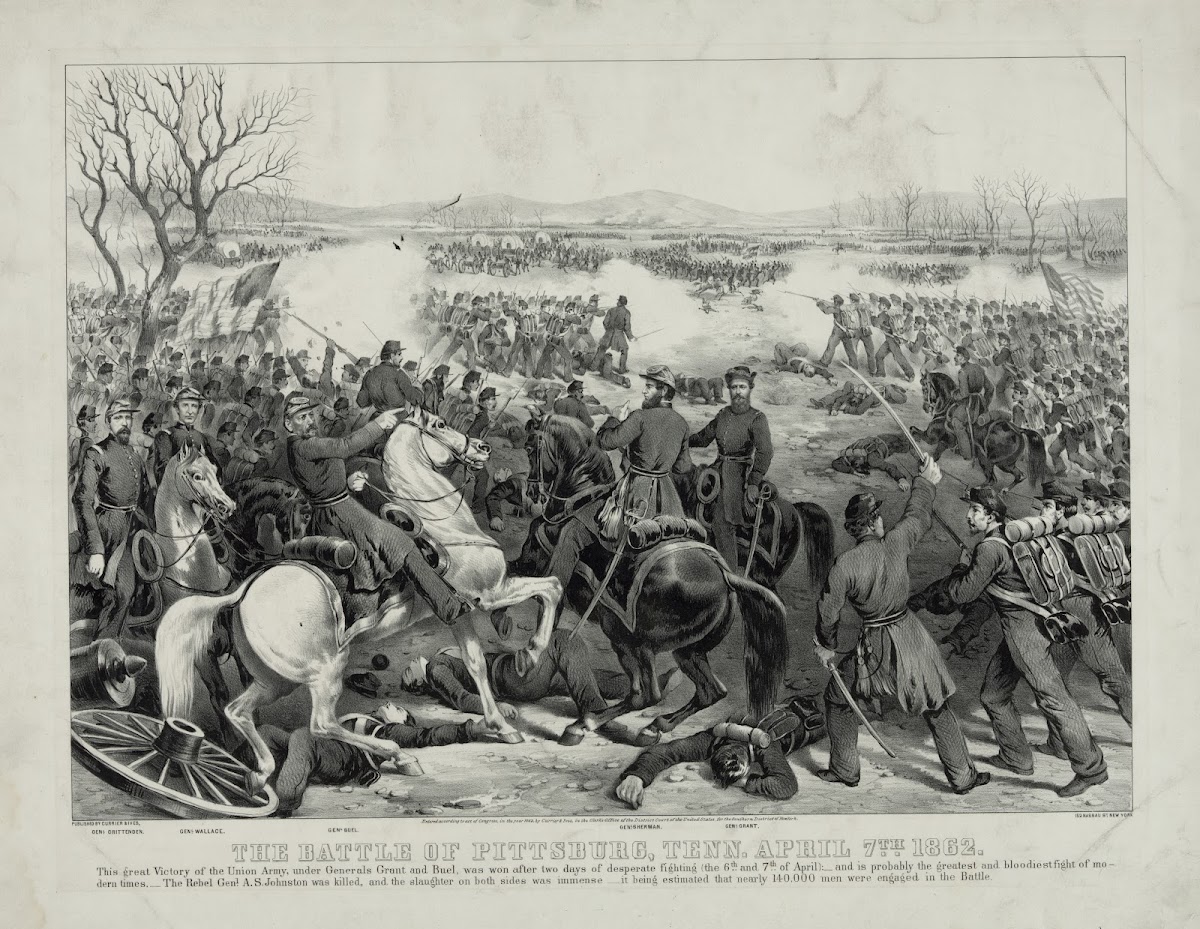 Battle of Pittsburgh Tenn April 7th 1862 1862
