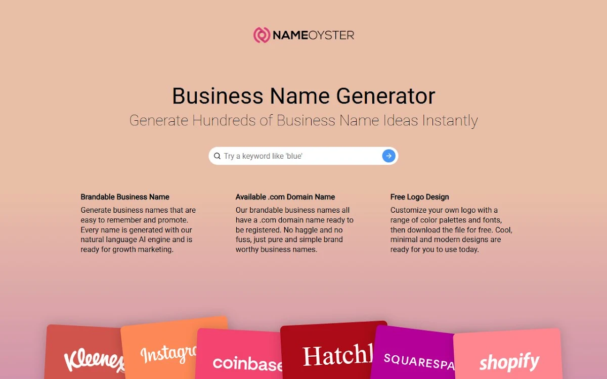 Captura de NameOyster
