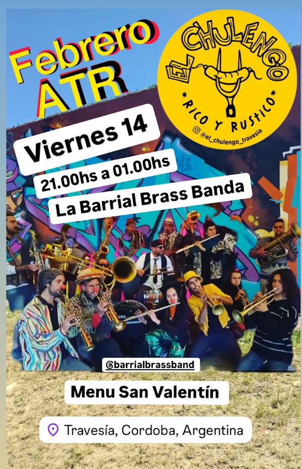 Barrial Brass Band en El Chulengo de Travesia