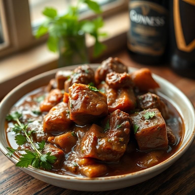 Guinness Beef Stew | Irish Recipe Idea – Easy One-Pot Comfort finished