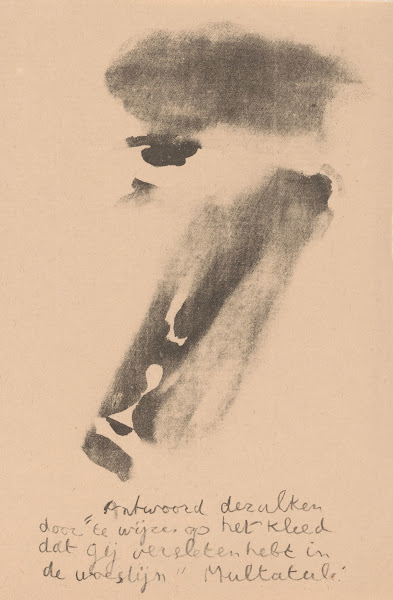 Geabstraheerd gezicht 1923