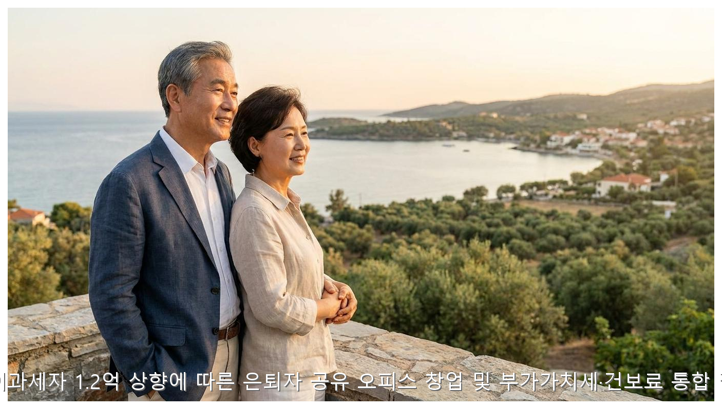 2026년 간이과세자 1.2억 상향에 따른 은퇴자 공유 오피스 창업 및 부가가치세·건보료 통합 절감 가이드 핵심 안내 및 분석 인포그래픽 (5)