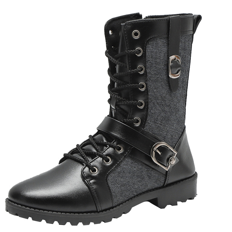 Men's British style ankle boots, lined