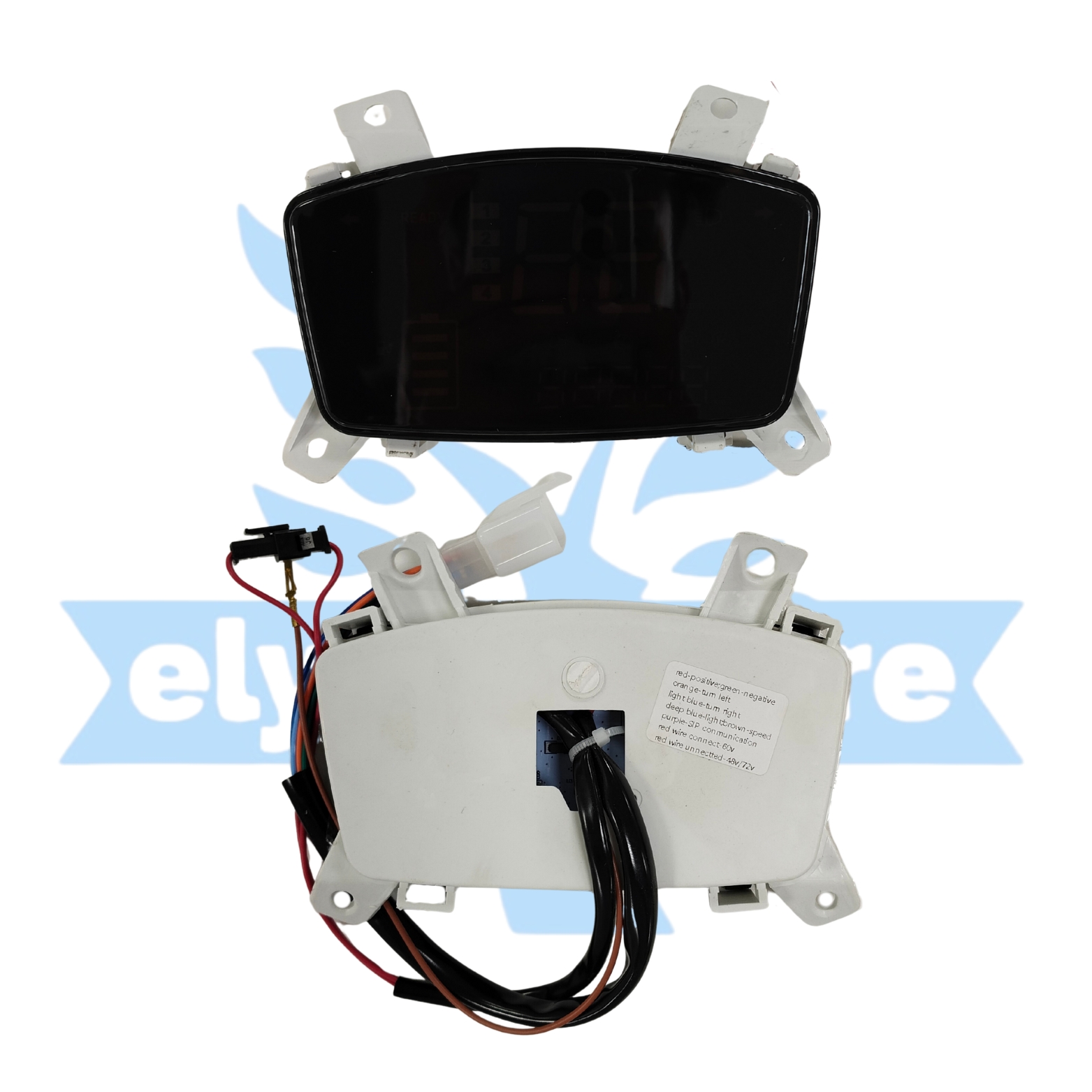 SPEEDOMETER [LED T1 RECT BLK] (22be)