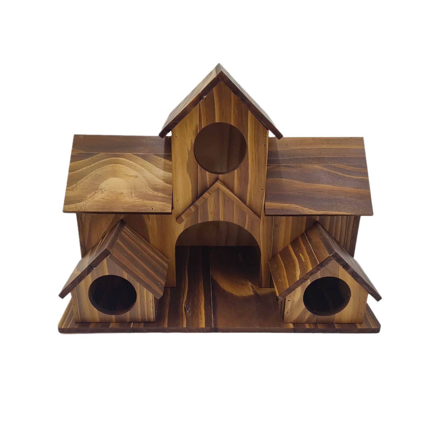 Villa-style wooden birdhouse