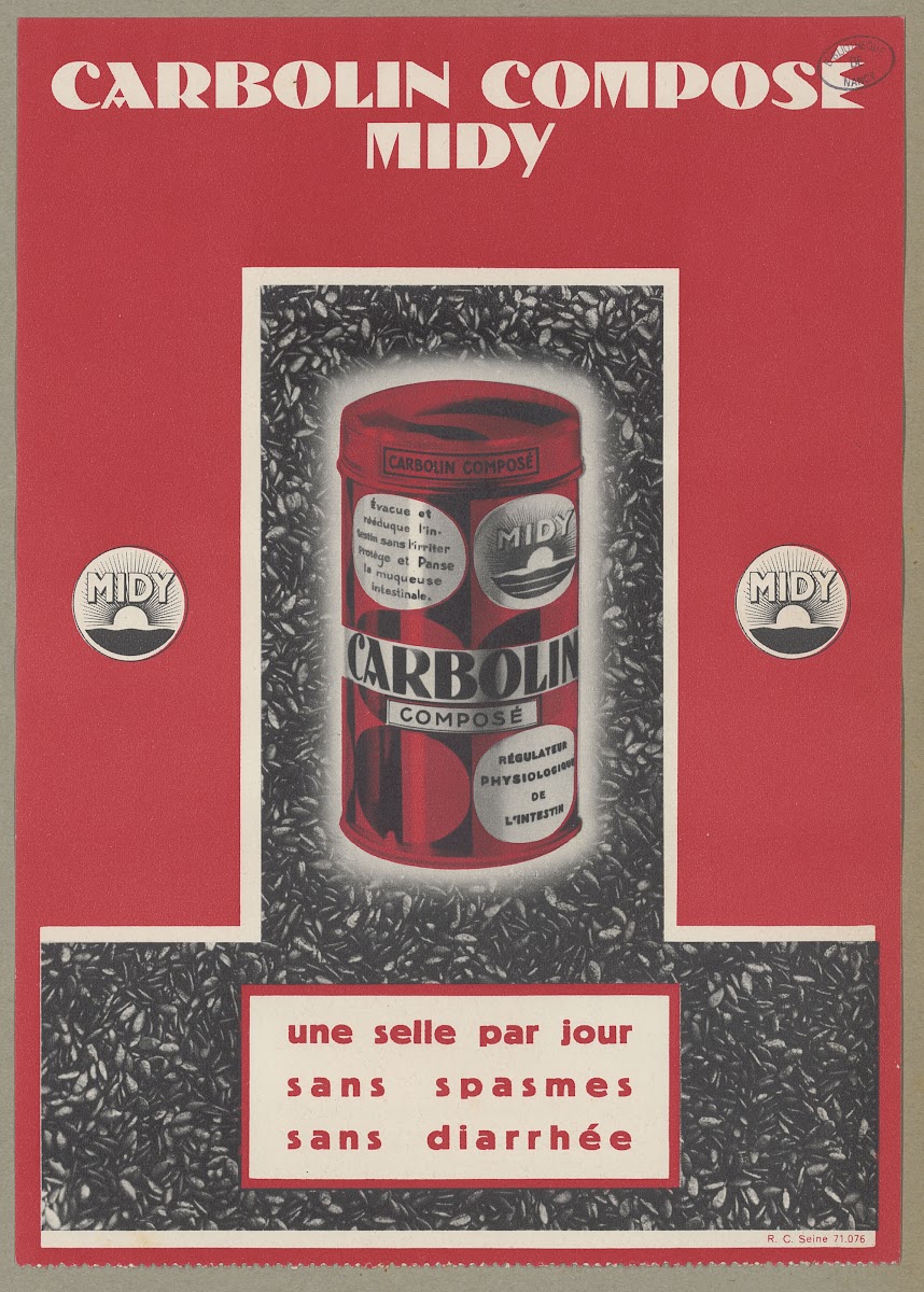 Carbolin composé Midy 1910 1950