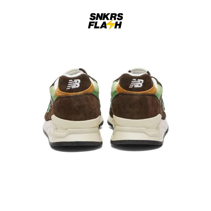 NEW BALANCE 998 MADE IN USA BROWN GREEN - Size 44