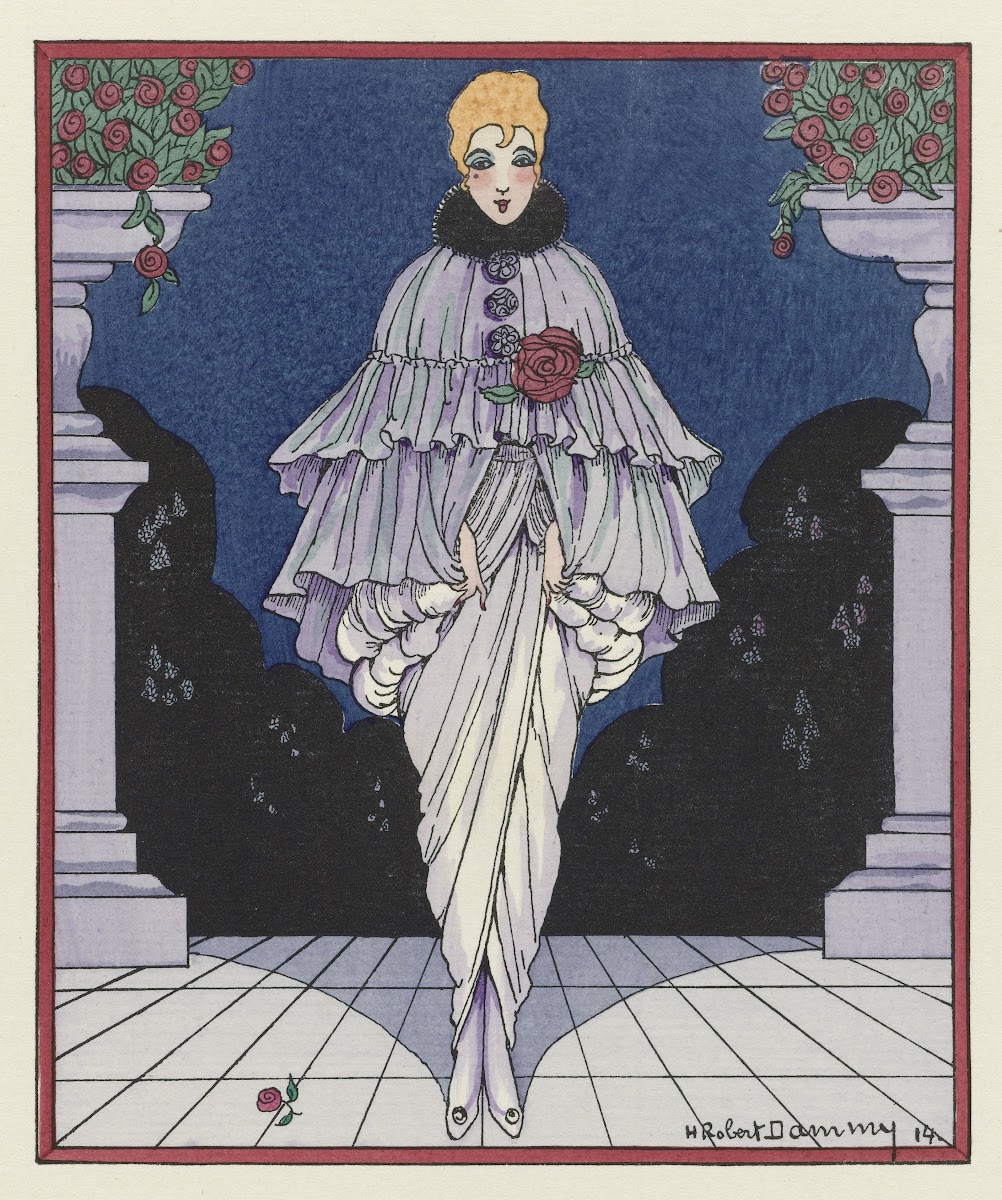 Elle sappelle manon Cape du soir de Doucet 1914