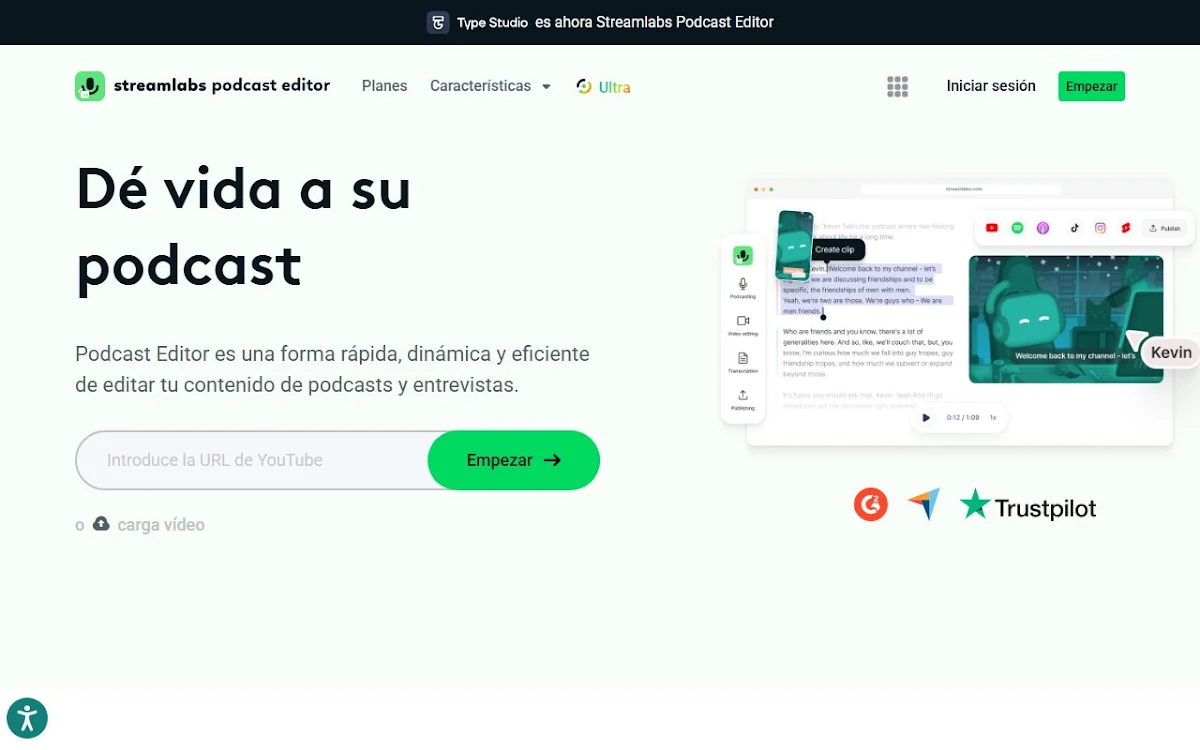Captura de Type Studio