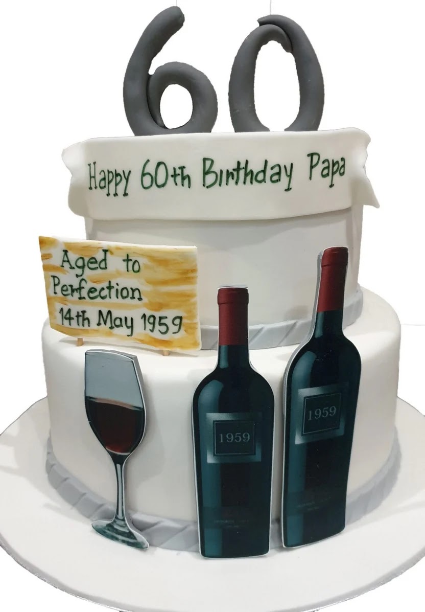 Aged Men's Birthday Cake CB-NC189