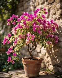 Imported Royal Splash Bougainvillea Plant