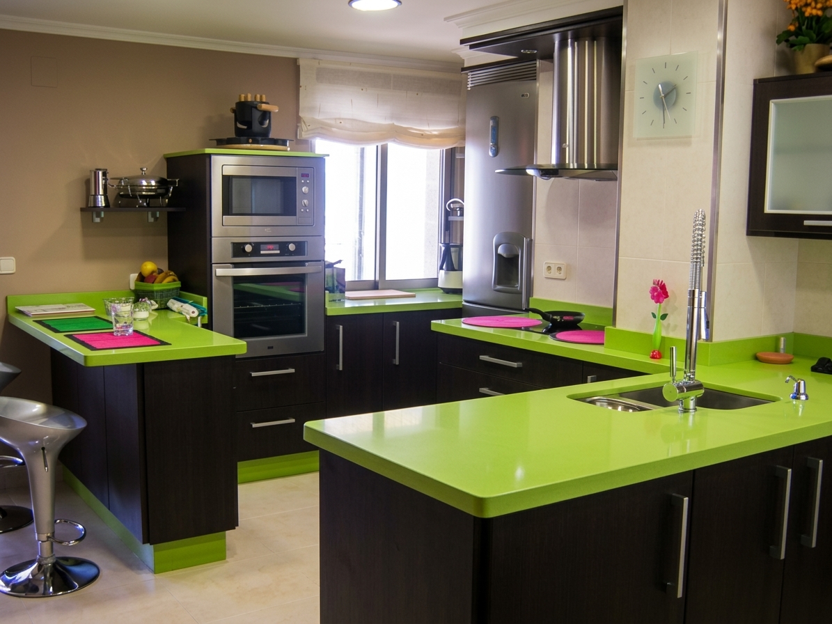 Cocina mueble madera