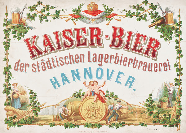 Publicity For Kaiser Bier 1845