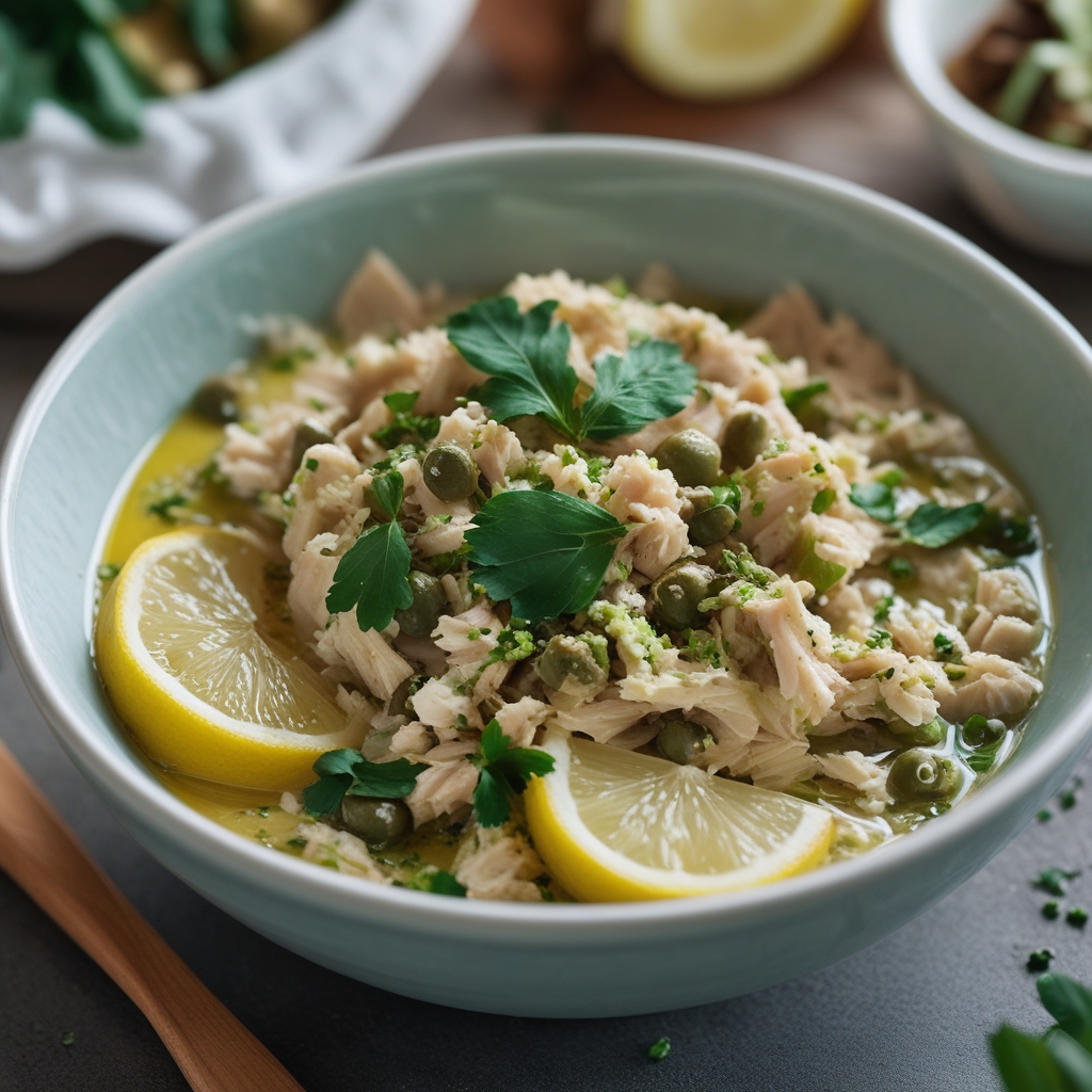 Final Zesty Lemon‑Caper Tuna & Avocado Power Bowl