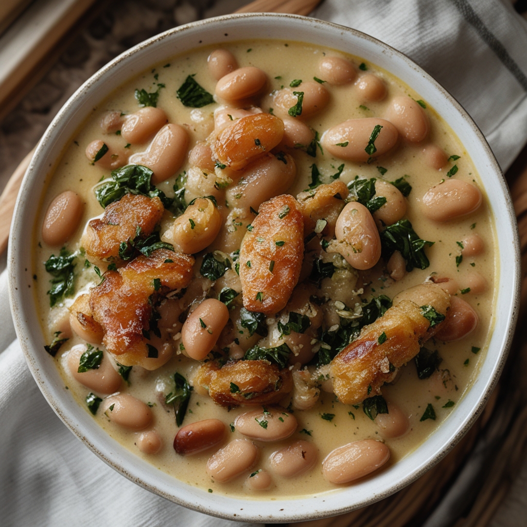 Tuscan Marry Me Butter Beans - Creamy Comfort Food Recipe Easy & Homemade