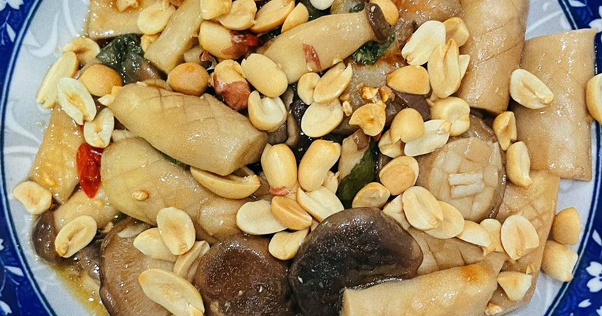 Nấm đùi gà rim tương
