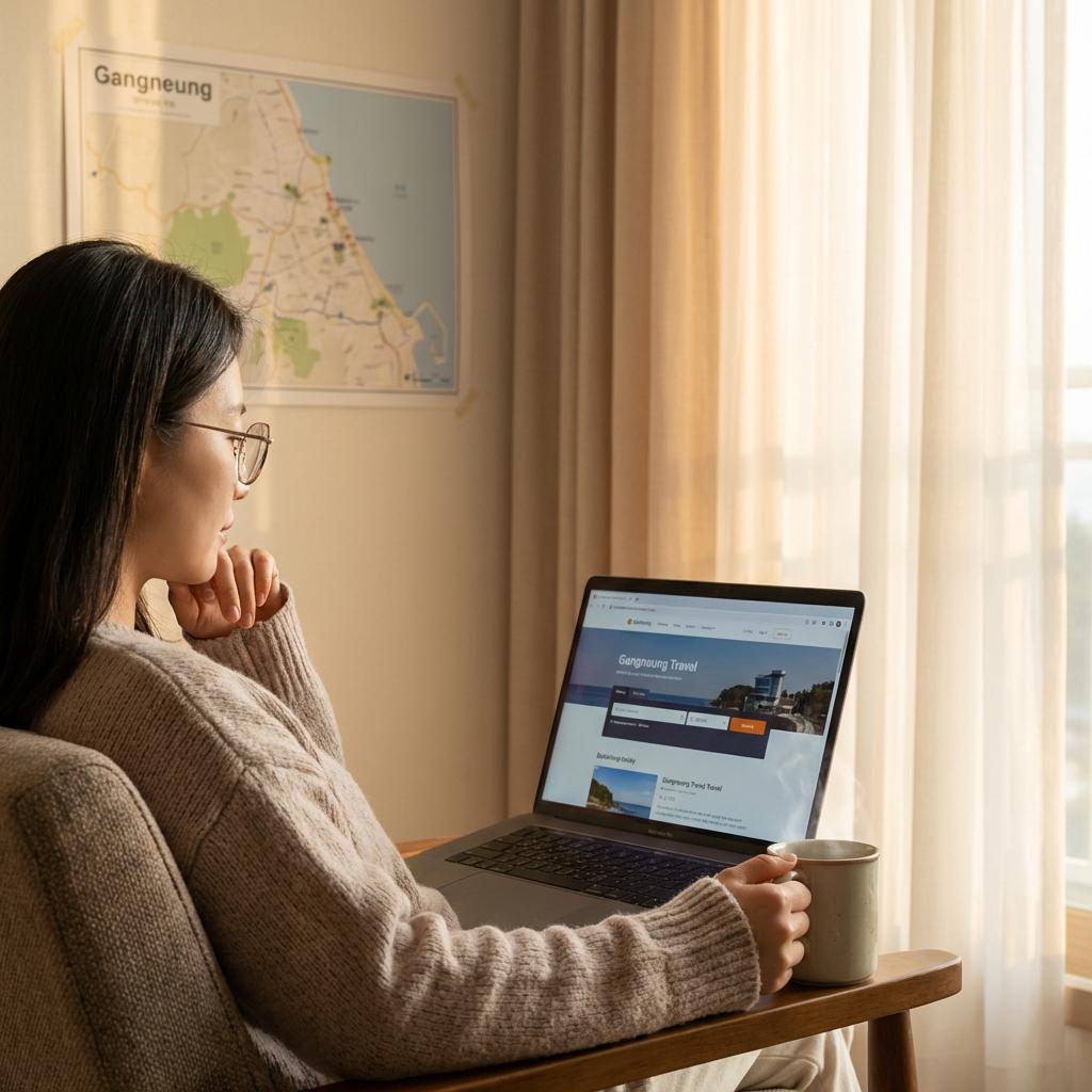 나만 알고 싶은 강릉 독채 펜션! 프라이빗 감성 충전 (가족 전용 공간)