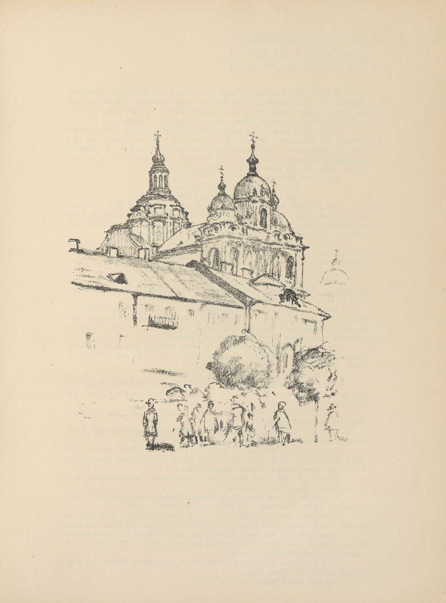 Nikolauskirche in Wilna 1916