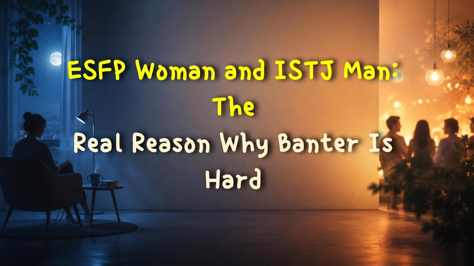ESFP Woman and ISTJ Man: The Real Reason Why Banter Is Hard