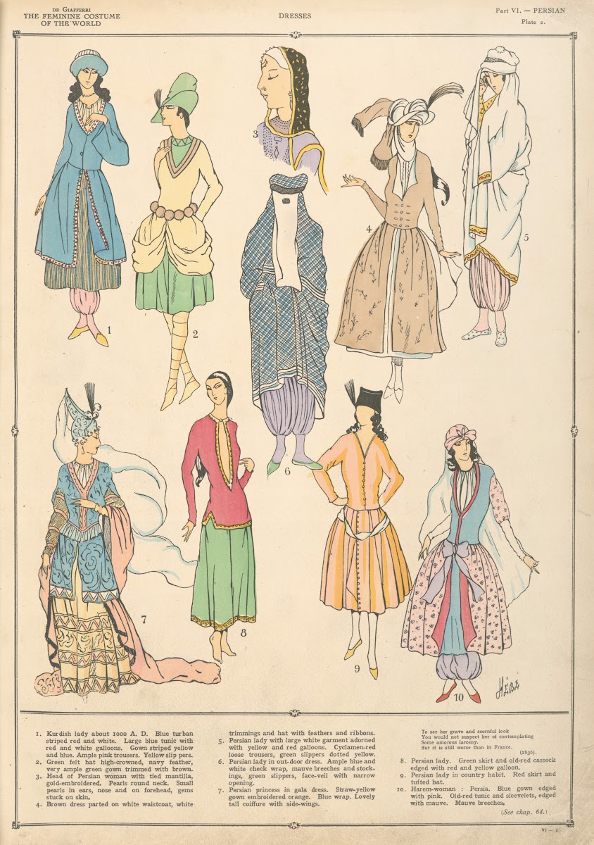 Persian  Dresses 1926 1927