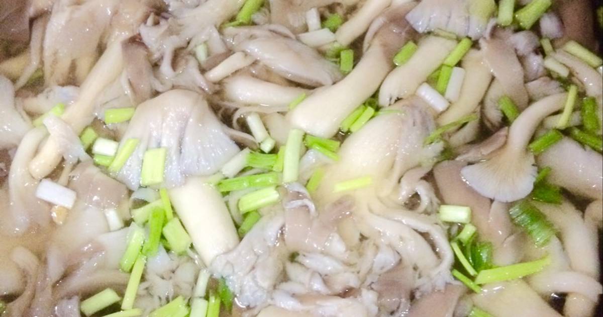 Canh nấm bào ngư