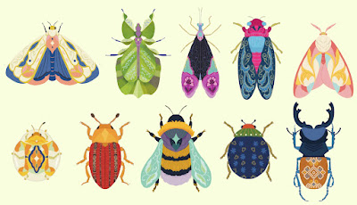 Insects Sticker Pack (10 pcs)